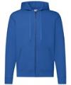 SS16M 62062 Classic Zip Through Hooded Sweat Royal colour image